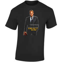 Leary Kevin Costner Draft Day Garner Football Cleveland Retro Graphic Unisex Soft Cotton Black T Shirt