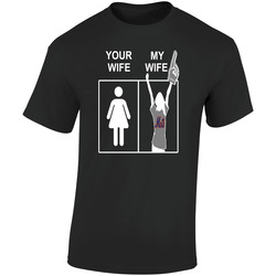 New York Mets T Shirt Baseball Sports Tee Your Wife My Wife Funny Sporting Unisex Apparel Retro Graphic Unisex Soft Cotton Black T Shirt