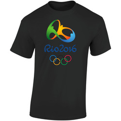Chin Olympic Df8dfg Retro Graphic Unisex Soft Cotton Black T Shirt
