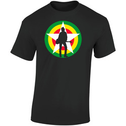 Wex Clash Sdf8dfk Retro Graphic Unisex Soft Cotton Black T Shirt