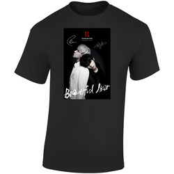 VIXX LR Beautiful Liar TEE T-SHIRT Photo Postcard photocard LEO RAVI KPOP Retro Graphic Unisex Soft Cotton Black T Shirt