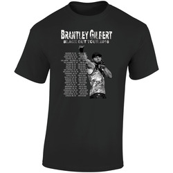 Brantley Gilbert Retro Graphic Unisex Soft Cotton Black T Shirt