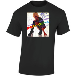 Cherie Currie Retro Graphic Unisex Soft Cotton Black T Shirt