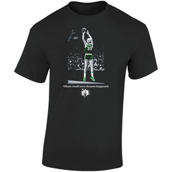 Larry Bird Cool Boston Basketball Legend Retro Graphic Unisex Soft Cotton Black T Shirt