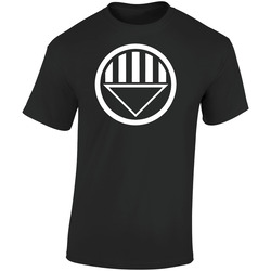 Black Lantern Symbol Retro Graphic Unisex Soft Cotton Black T Shirt