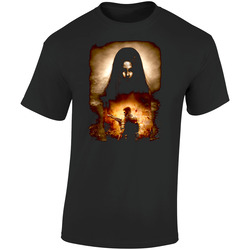 Fear Video Game Series Retro Graphic Unisex Soft Cotton Black T Shirt