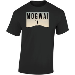 Mogwai Scotland Glasgow Band Music Indie Rock Retro Graphic Unisex Soft Cotton Black T Shirt