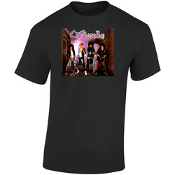 Cinderella Retro Graphic Unisex Soft Cotton Black T Shirt