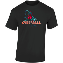 Cyberball Video Game Retro 80s Retro Graphic Unisex Soft Cotton Black T Shirt