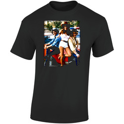 Dukes Of Hazzard Retro Graphic Unisex Soft Cotton Black T Shirt