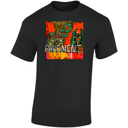 Pavement Retro Graphic Unisex Soft Cotton Black T Shirt