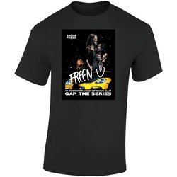 Khun Sam Retro Graphic Unisex Soft Cotton Black T Shirt
