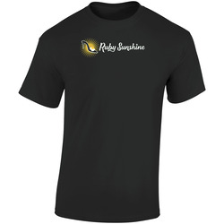 Ruby Sunshine Knoxville Tennessee Restaurant Retro Graphic Unisex Soft Cotton Black T Shirt