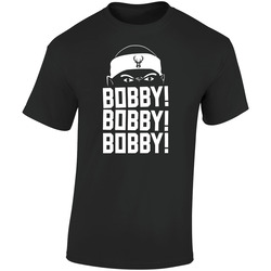Bobby! Bobby Portis Milwaukee Bucks Retro Graphic Unisex Soft Cotton Black T Shirt
