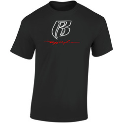 Ruffiwan Retro Graphic Unisex Soft Cotton Black T Shirt