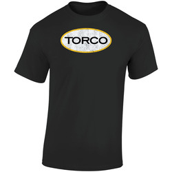 Torco Retro Graphic Unisex Soft Cotton Black T Shirt