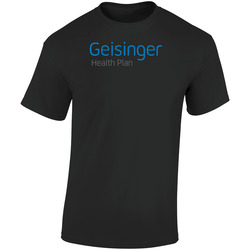 Geisinger Health Plan Medicine Pig In Retro Graphic Unisex Soft Cotton Black T Shirt
