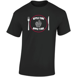 Apple Time Apple Time Funny Kawhi Toronto Fan Retro Graphic Unisex Soft Cotton Black T Shirt