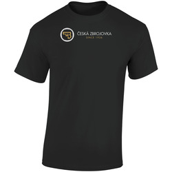 Cz Usa Firearms Logo 1 Retro Graphic Unisex Soft Cotton Black T Shirt