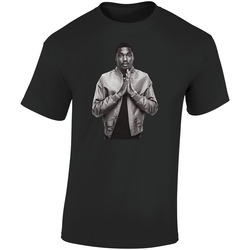 Meek Retro Graphic Unisex Soft Cotton Black T Shirt