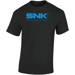 Snk The Future Is Now Retro Graphic Unisex Soft Cotton Black T Shirt