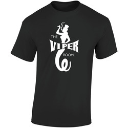 The Viper Room Black Retro Graphic Unisex Soft Cotton Black T Shirt