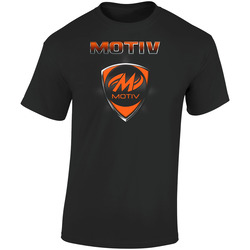 Motiv Bowling 2 Retro Graphic Unisex Soft Cotton Black T Shirt