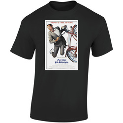 Pee Wee's Big Adventure Cool 80's Comedy Vintage Classic Movie  Fan Retro Graphic Unisex Soft Cotton Black T Shirt