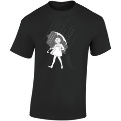Salt Girl Morton Style Retro Graphic Unisex Soft Cotton Black T Shirt