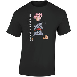 Goku Black Super Saiyan Rose Dragon Ball Super Gift Retro Graphic Unisex Soft Cotton Black T Shirt