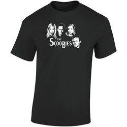 Buffy The Vampire Slayer Tee T-shirt Funny Scoobies Retro Graphic Unisex Soft Cotton Black T Shirt
