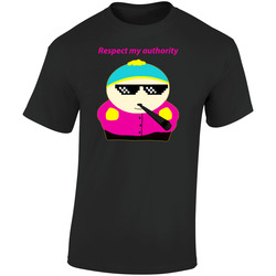 Cartman South Park Quotes T Shirt Eric Cartman South Park Trey Parker Retro Graphic Unisex Soft Cotton Black T Shirt