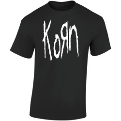 Tr Korn 1 050715 Retro Graphic Unisex Soft Cotton Black T Shirt
