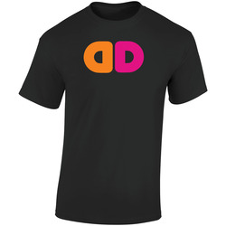 Dunkin' Donuts Food Retro Graphic Unisex Soft Cotton Black T Shirt