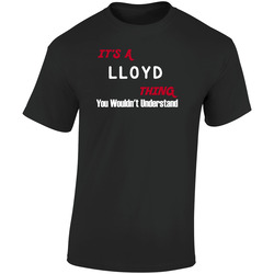Lloyd Its A Thing You Wouldnt Understand Retro Graphic Unisex Soft Cotton Black T Shirt