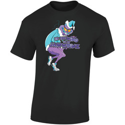 Tr Riff Raff Tip Toe Wing In My Jawwdinz Fdgdf Retro Graphic Unisex Soft Cotton Black T Shirt