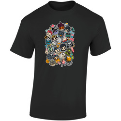 Overwatch Heroes T Shirt Overcute Video Game Tee Retro Graphic Unisex Soft Cotton Black T Shirt