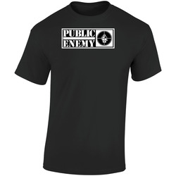 Public Enemy Album Cover Retro Graphic Unisex Soft Cotton Black T Shirt
