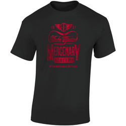 Deadpool T Shirt Wade Wilsons Mercenary Academy In Chimichanga We Trust Retro Graphic Unisex Soft Cotton Black T Shirt