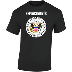 Ren Replacement Df8fj Retro Graphic Unisex Soft Cotton Black T Shirt