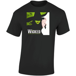 Wex Wicked 9gredg Retro Graphic Unisex Soft Cotton Black T Shirt