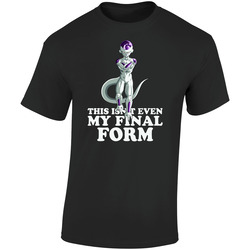 This Isn't Final Form Frieza Black Retro Graphic Unisex Soft Cotton Black T Shirt