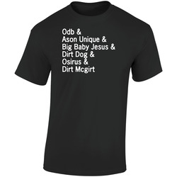 Wu Tang Clan Odb Dirt Dog Rap Retro Graphic Unisex Soft Cotton Black T Shirt