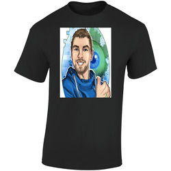 Jack Septic Eye Youtuber Retro Graphic Unisex Soft Cotton Black T Shirt