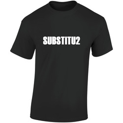 Substitu2 - Chris Martin U2  - Black Retro Graphic Unisex Soft Cotton Black T Shirt