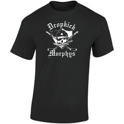 Dropkick Murphys Celtic Punk Band Music Retro Graphic Unisex Soft Cotton Black T Shirt
