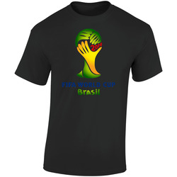 World Cup 1 Black Retro Graphic Unisex Soft Cotton Black T Shirt