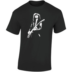 Jimmy Page 70th Birthday Rockstar Music Retro Graphic Unisex Soft Cotton Black T Shirt