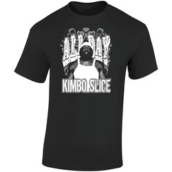 Kimbo Slice Mma Fighter Retro Graphic Unisex Soft Cotton Black T Shirt