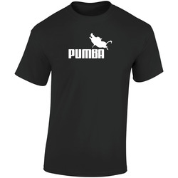 Pumba Lion King Funny Kids Retro Graphic Unisex Soft Cotton Black T Shirt